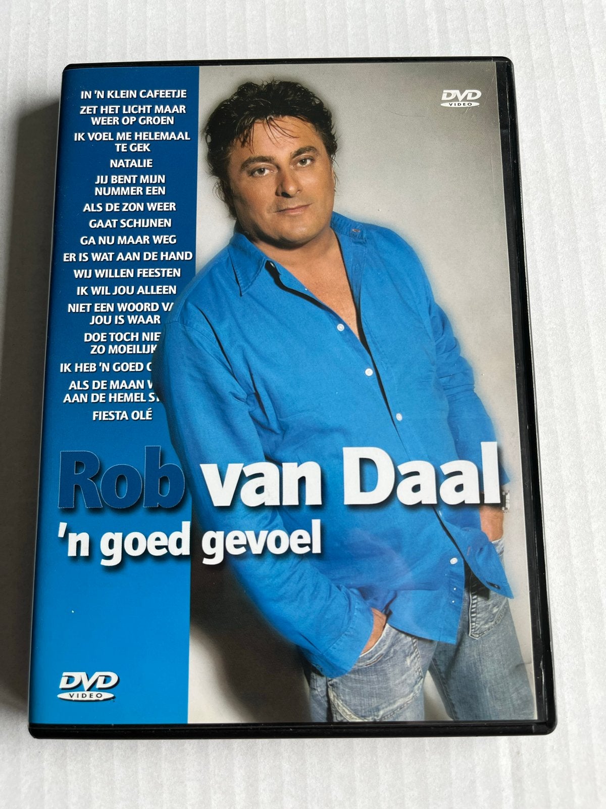 Rob van Daal - 'n goed gevoel DVD, Gebruikt, Alle leeftijden, Ophalen of Verzenden, Muziekvideo's