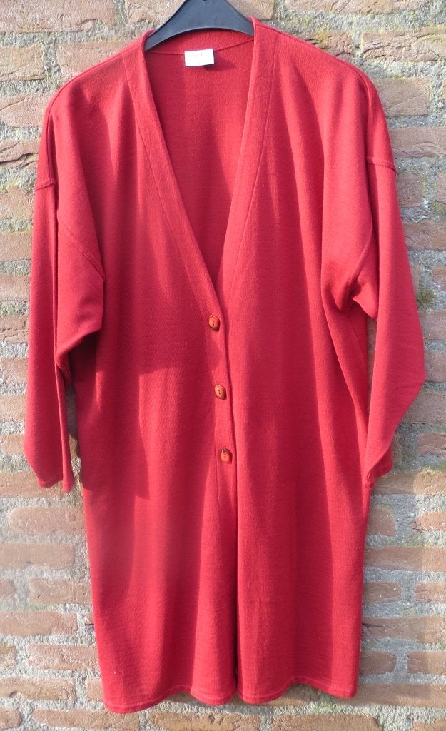 Dames lang vest maat 44 Emdee 50% wol 50% Acryl nieuw, Maat 42/44 (L), Nieuw, Ophalen of Verzenden, Emdee