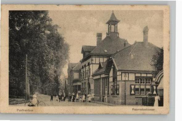 Raamsdonksveer Postkantoor st 1917