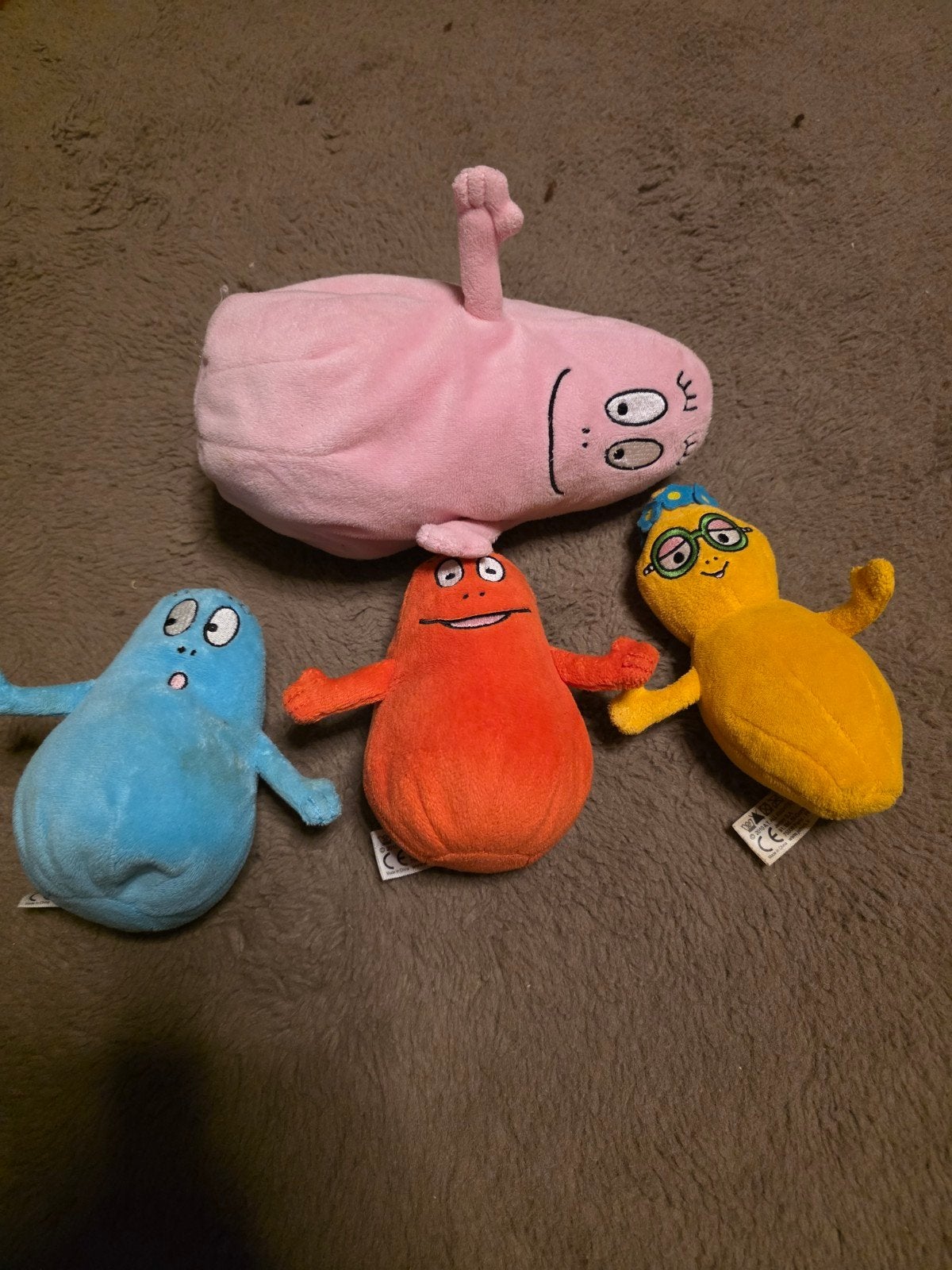 Barbapappa knuffels, Overige merken, Overige karakters, Overige typen, Ophalen of Verzenden