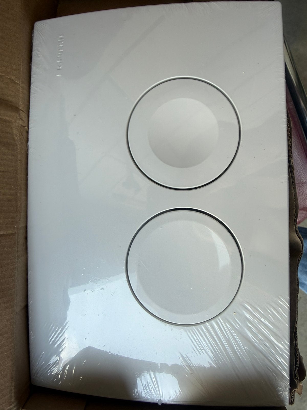 Geberit delta25 round bedieningspaneel, Ophalen of Verzenden, Nieuw, Toilet