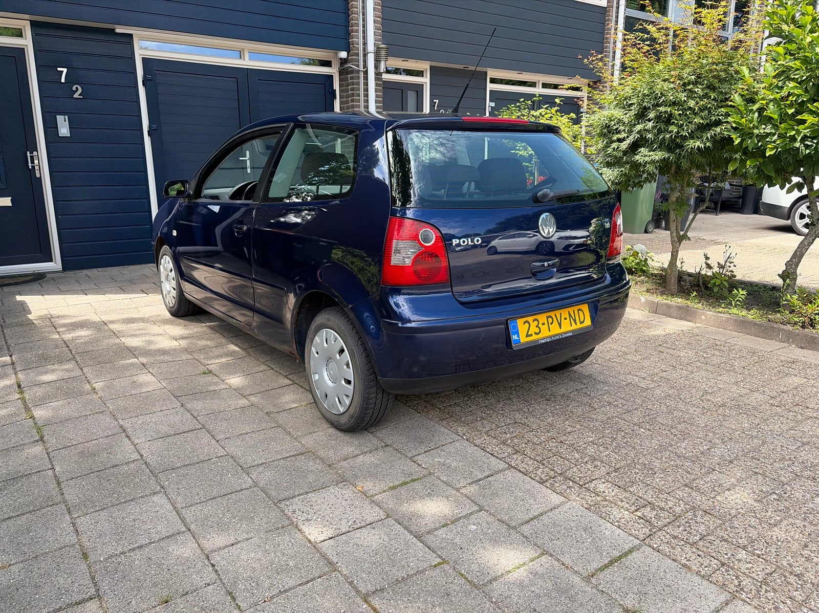 Volkswagen Polo 2005 APK 16-03-2027, Voorwielaandrijving, 4 cilinders, Blauw, Origineel Nederlands