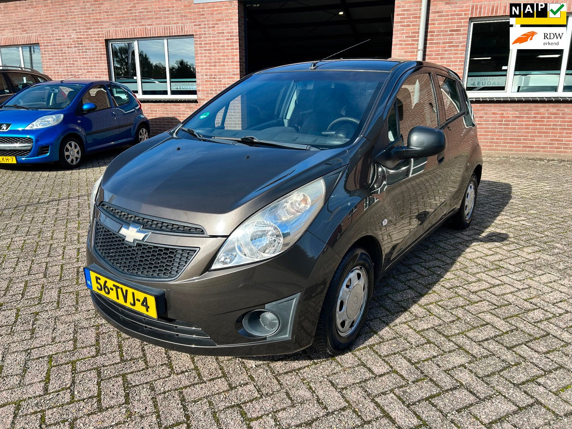 Chevrolet Spark 1.0 16V LS Bi-Fuel //APK 11-3-2027 //Airco, Auto's, Voorwielaandrijving, Euro 5, 4 cilinders, Bruin