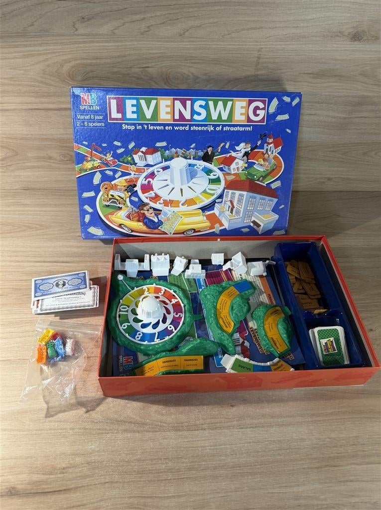 Levensweg - s6177, Hobby en Vrije tijd, Gezelschapsspellen | Bordspellen, Verzenden, Zo goed als nieuw