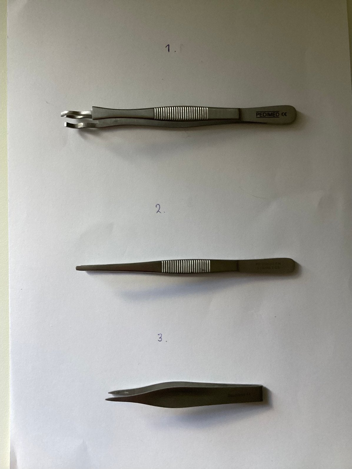 Pincetten pedicure, Ophalen of Verzenden, Zo goed als nieuw, Overige typen