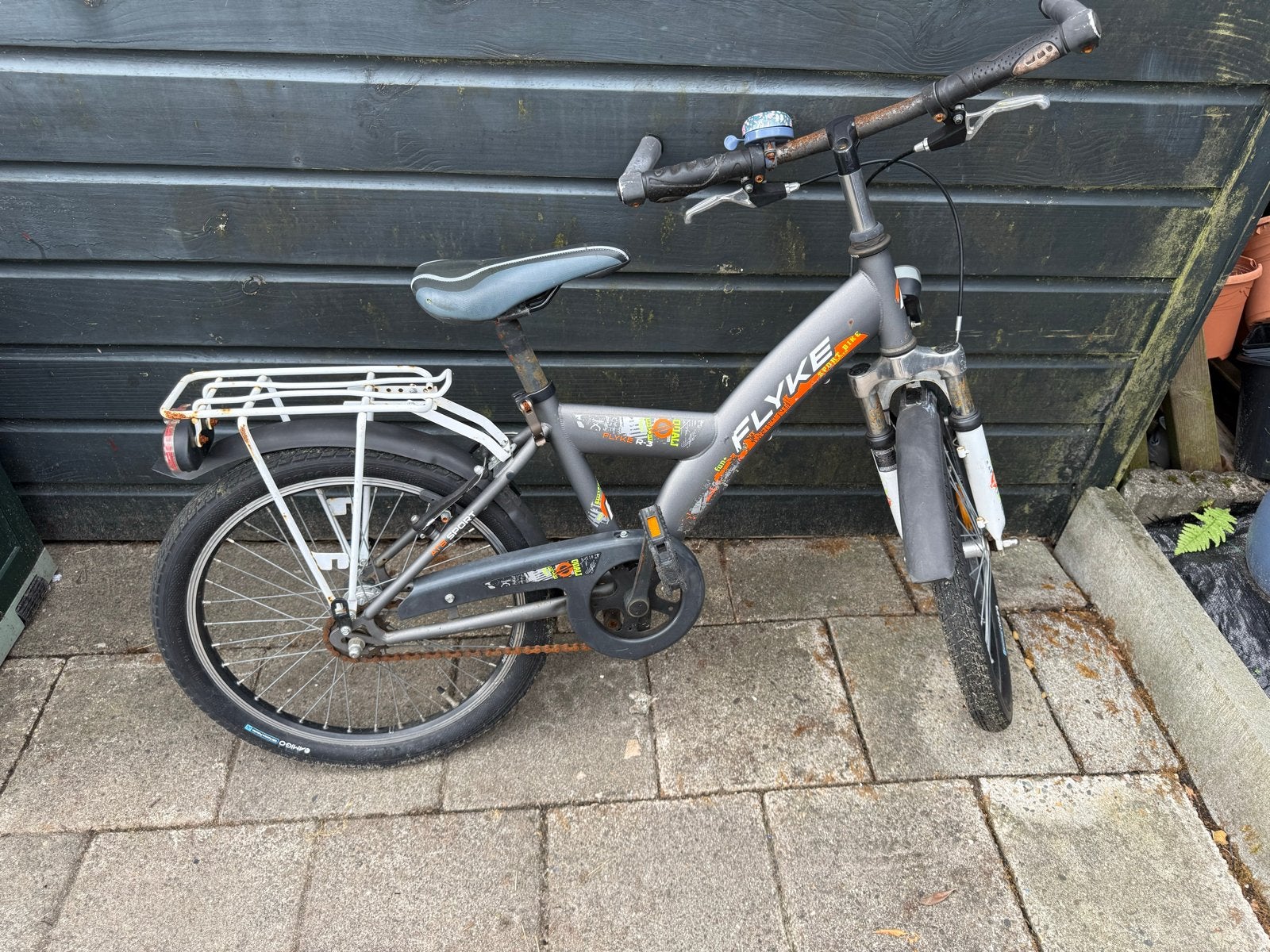 Flyke kinderfiets - 20 inch - Gebruikt, Ophalen, Gebruikt, Velgrem, 20 inch of meer