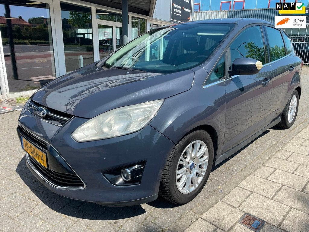 Ford C-Max 1.6 EcoBoost Titanium, Voorwielaandrijving, Stof, Gebruikt, Zwart