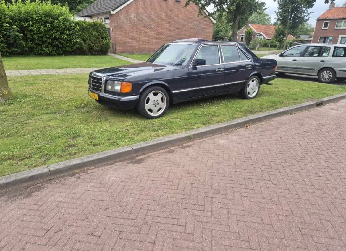 Mercedes-Benz S-Klasse 2.7 280 SE AUT 1983 Blauw, Automaat, Blauw, 2717 cc, Particulier