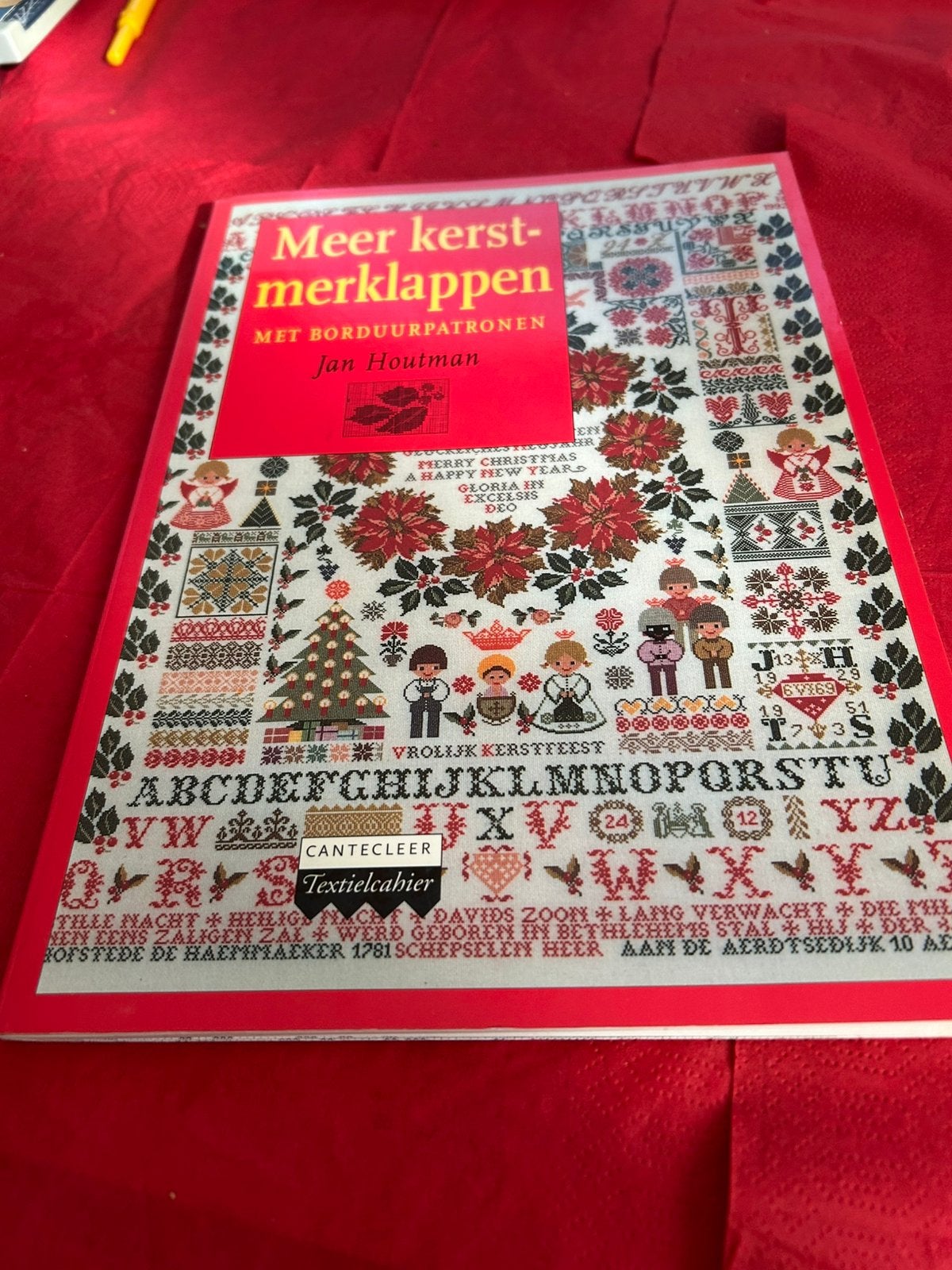 Meer kerstmerklappen - Jan Houtman, Ophalen of Verzenden, Nieuw, Handborduren, Patroon