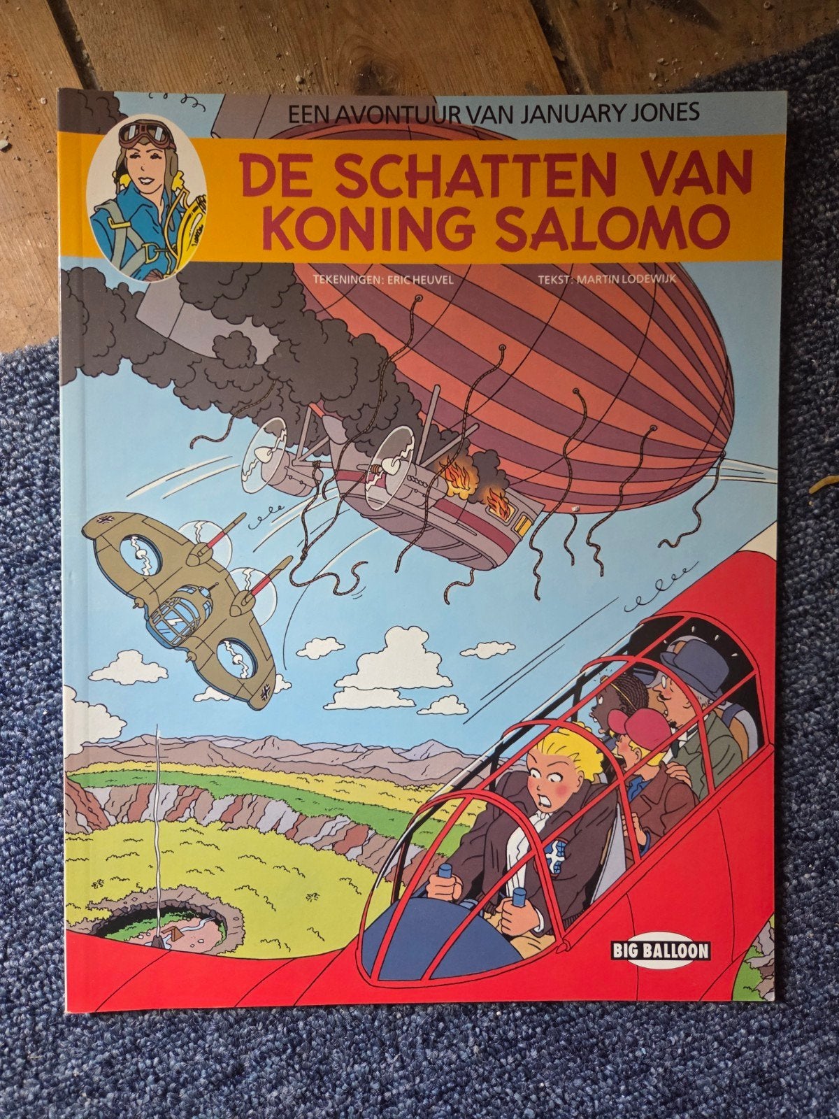 January Jones: De Schatten van Koning Salomo, Ophalen