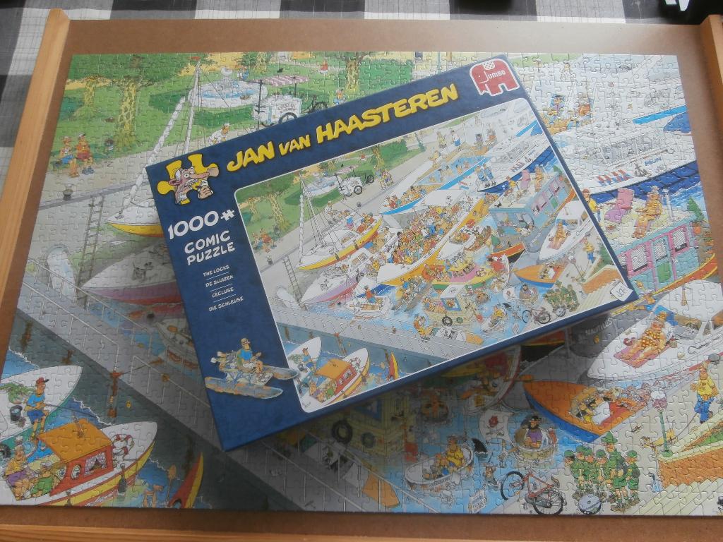 Diverse Jan van Haasteren puzzels 1000 en 1500 stukjes, Ophalen of Verzenden, 500 t/m 1500 stukjes, Zo goed als nieuw, Legpuzzel