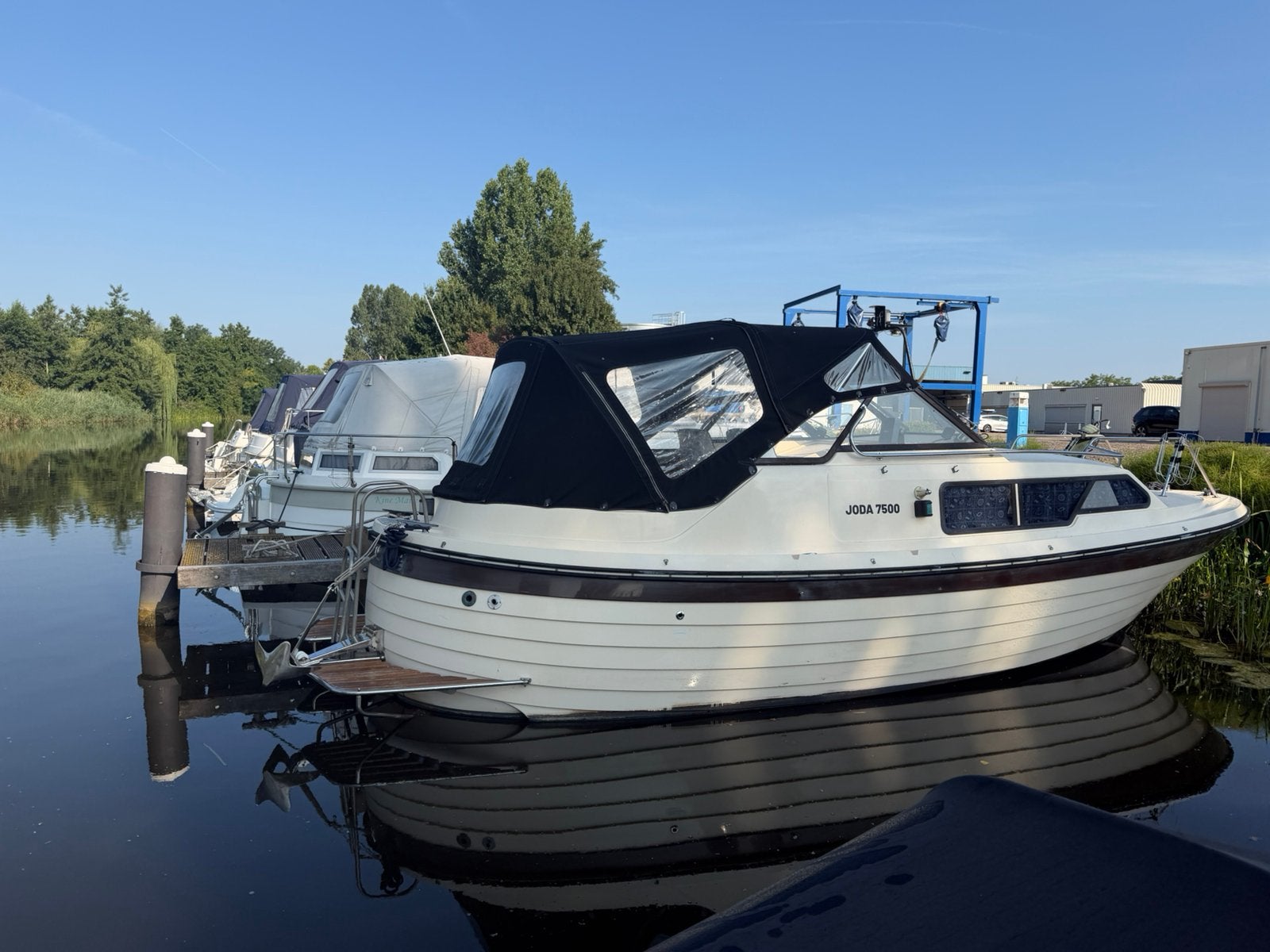 Joda 7500 spitsgatter met boegschroef, 3 m, Gebruikt, Binnenboordmotor, Diesel