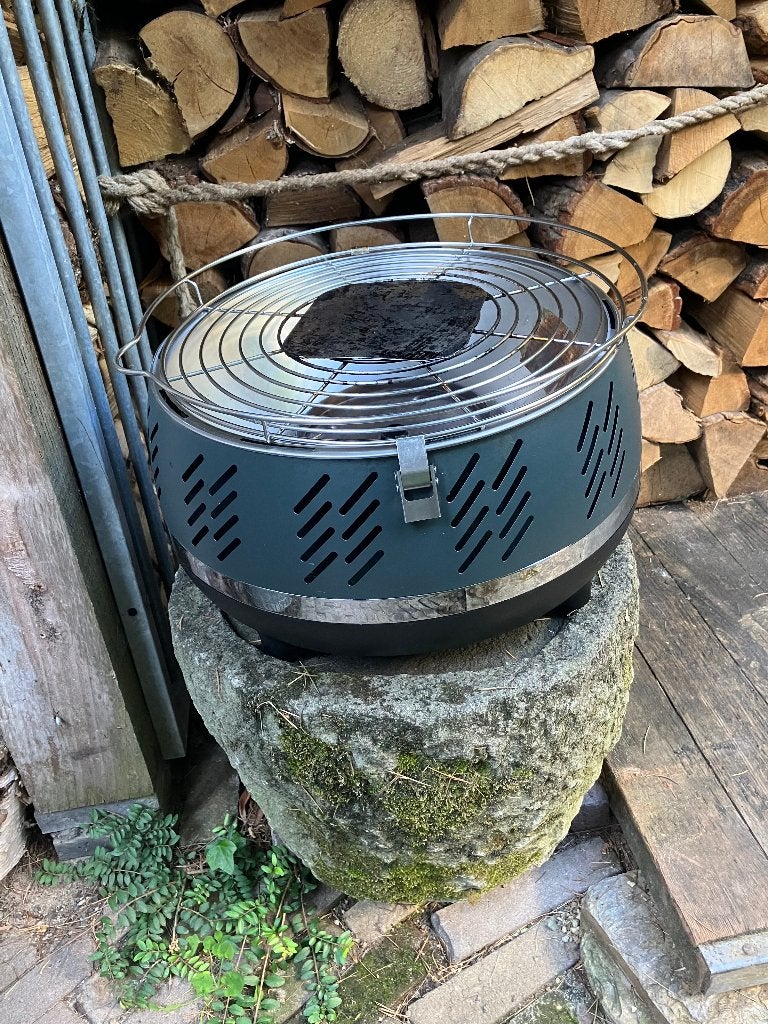 Barbecue tafelmodel houtskool, Ophalen of Verzenden, Gebruikt, BBQ