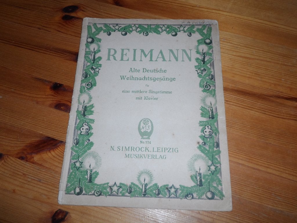 Reimann - alte deutsche weihnachtsgesange, Zang, Gebruikt, Ophalen of Verzenden, Religie en Gospel