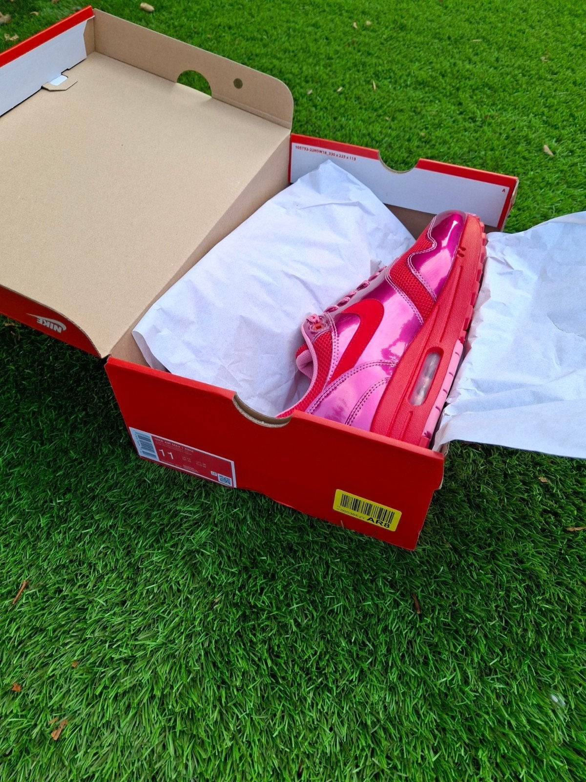 Nike air max 1 - valentine's day - maat 45 - nieuw, Ophalen, Overige kleuren, Nieuw, Sneakers of Gympen