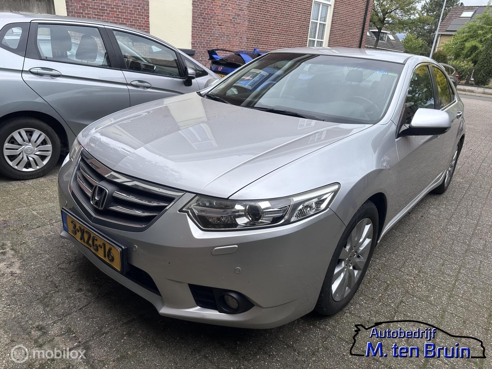 Honda Accord 2.0 Lifestyle/ TREKHAAK, Auto's, Voorwielaandrijving, Euro 5, Gebruikt, Zwart