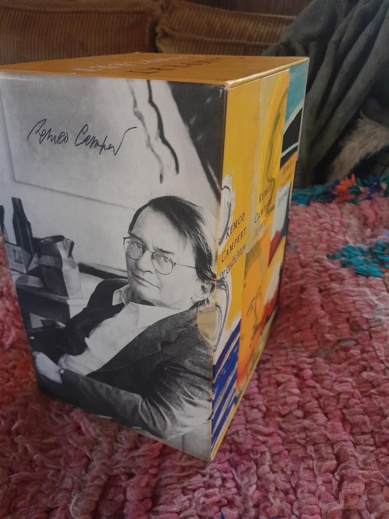 Remco Campert - Campert compleet in cassette Gesigneerd, Ophalen of Verzenden, Zo goed als nieuw, Remco Campert