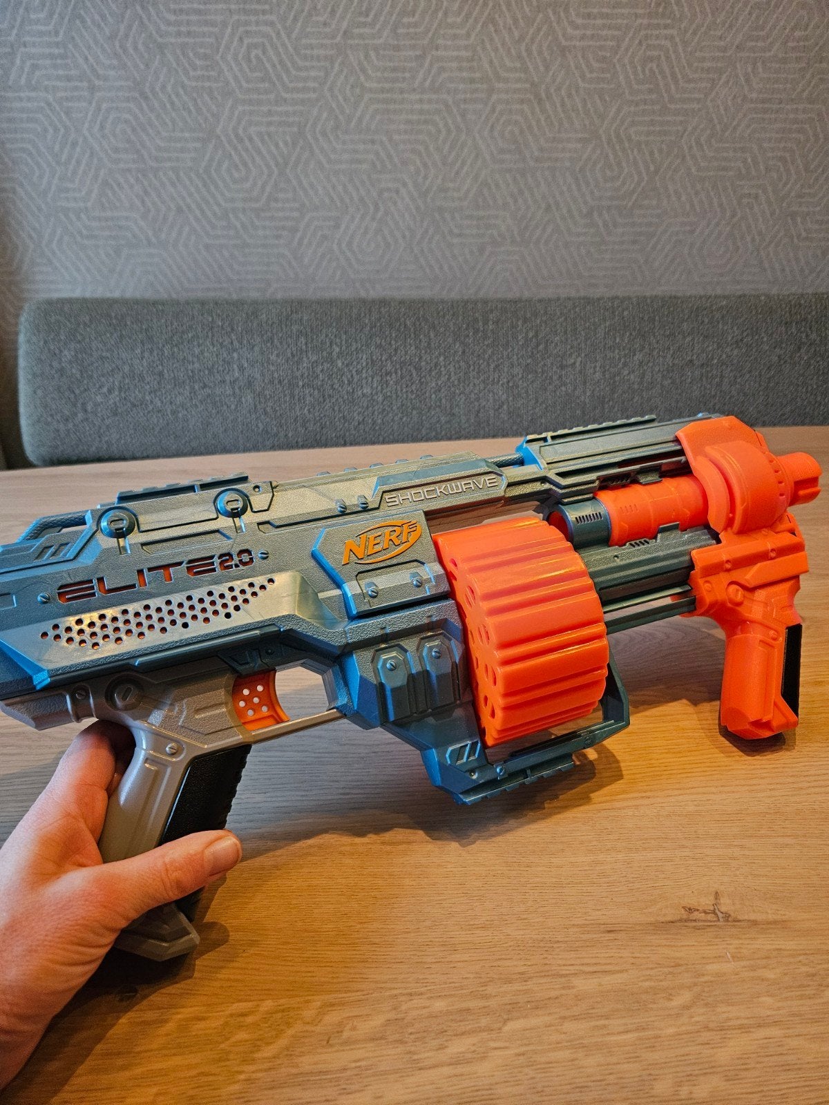 Nerf Elite 2.0 Shockwave, Ophalen of Verzenden, Zo goed als nieuw