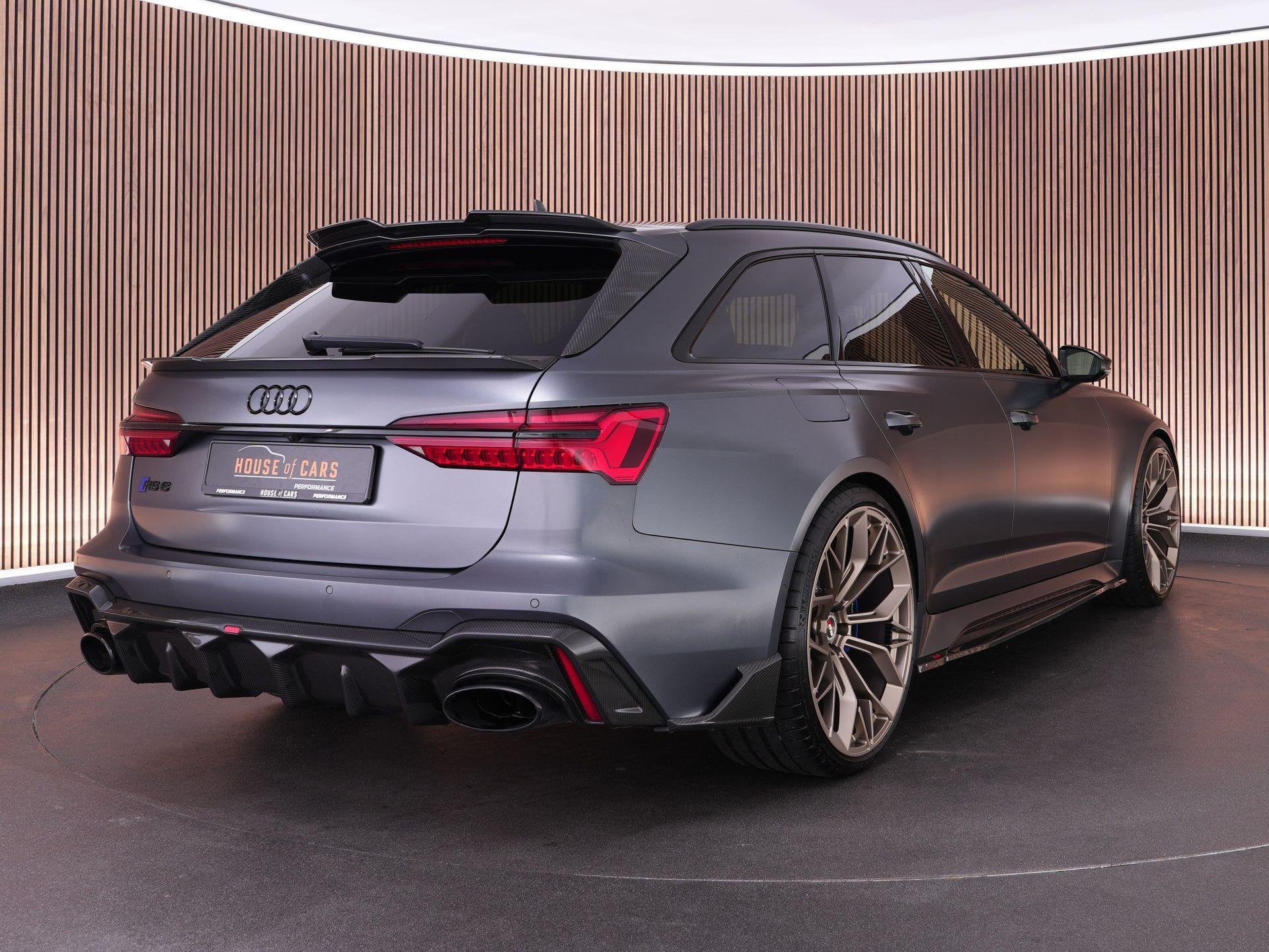 Audi RS6 Avant 600pk TFSI quattro |Urban bodykit|Eventuri in, Auto's, Automaat, Gebruikt, Lichtsensor, 600 pk
