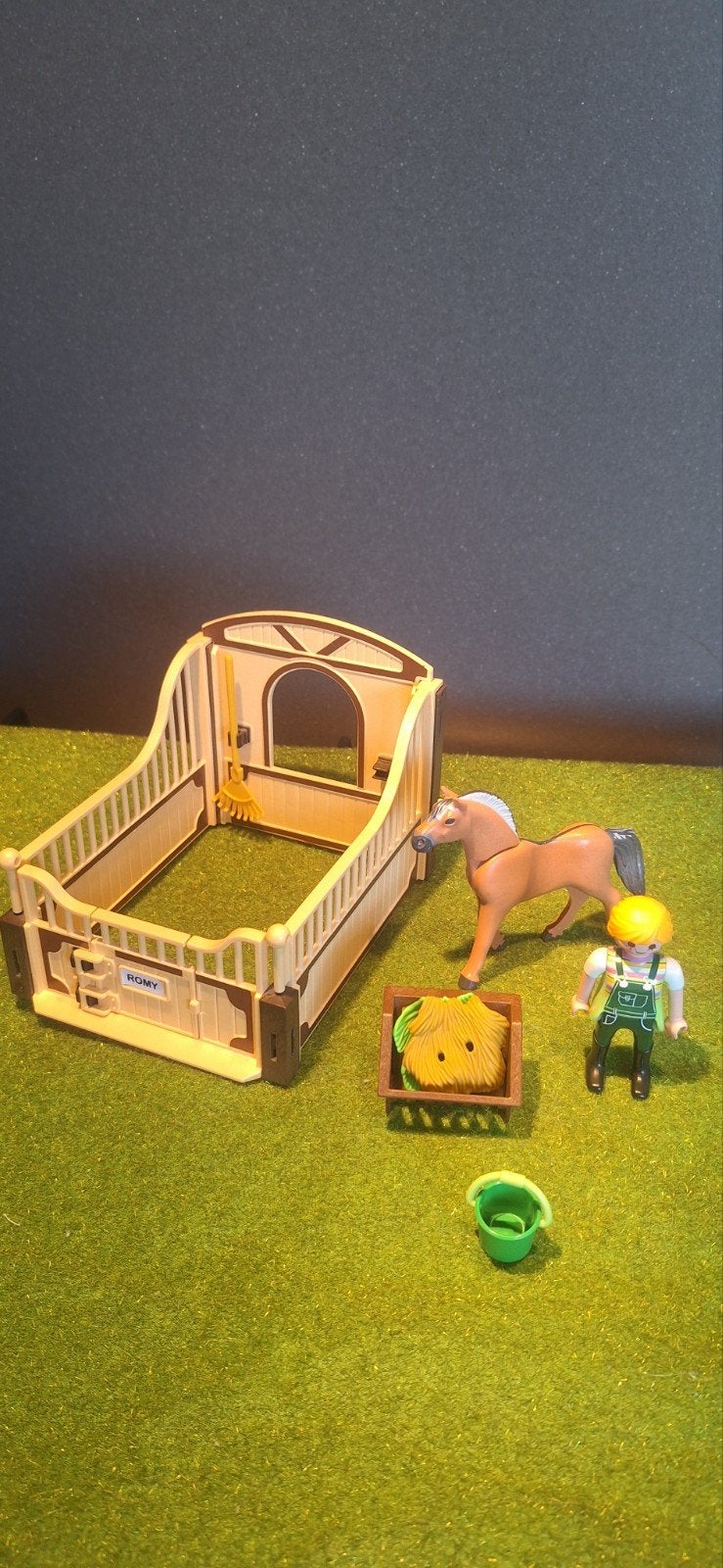 playmobil 5517 fjord met stal, Ophalen