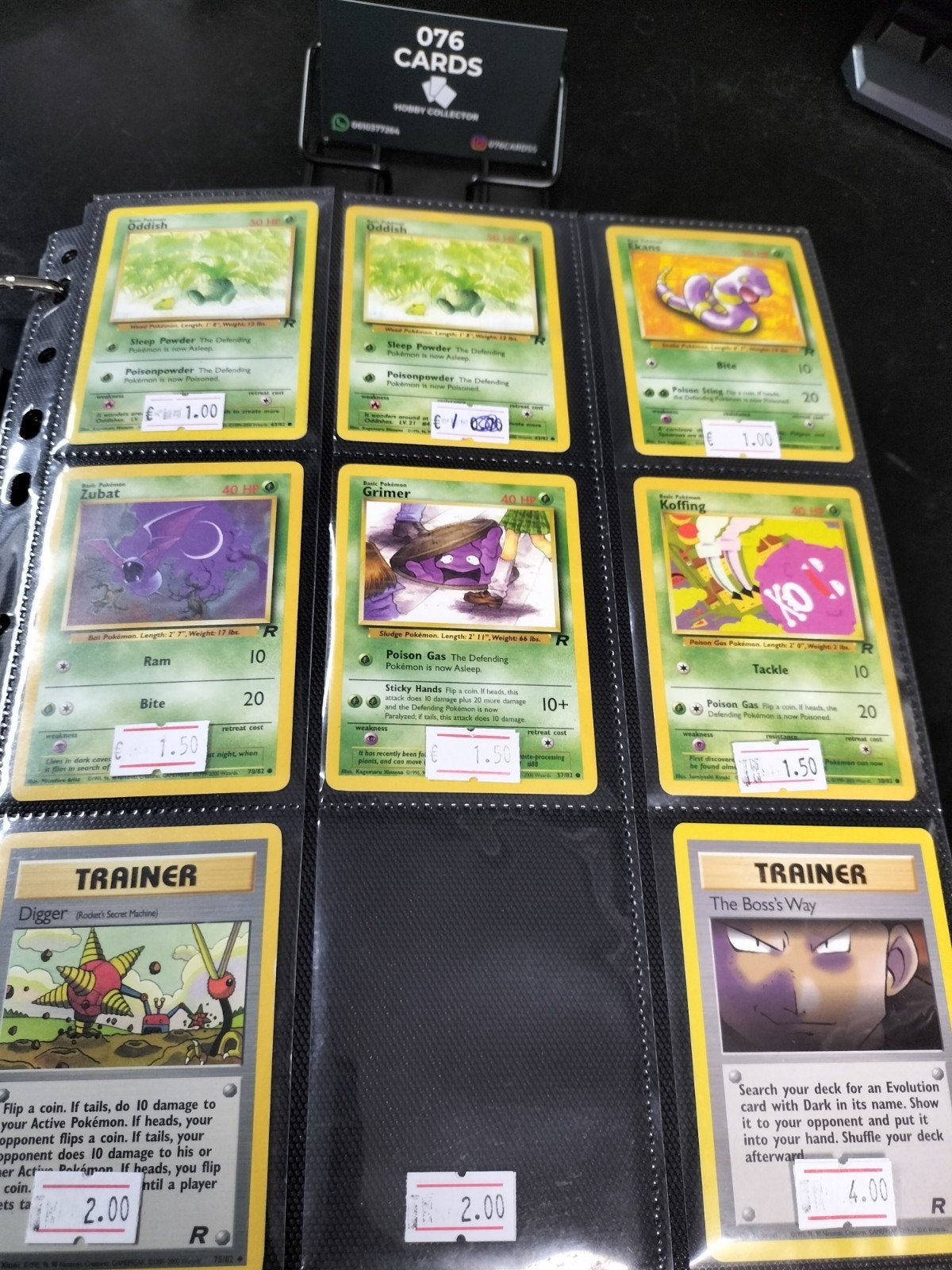 Team Rocket kaarten, Hobby en Vrije tijd, Verzamelkaartspellen | Pokémon, Ophalen of Verzenden, Gebruikt, Meerdere kaarten