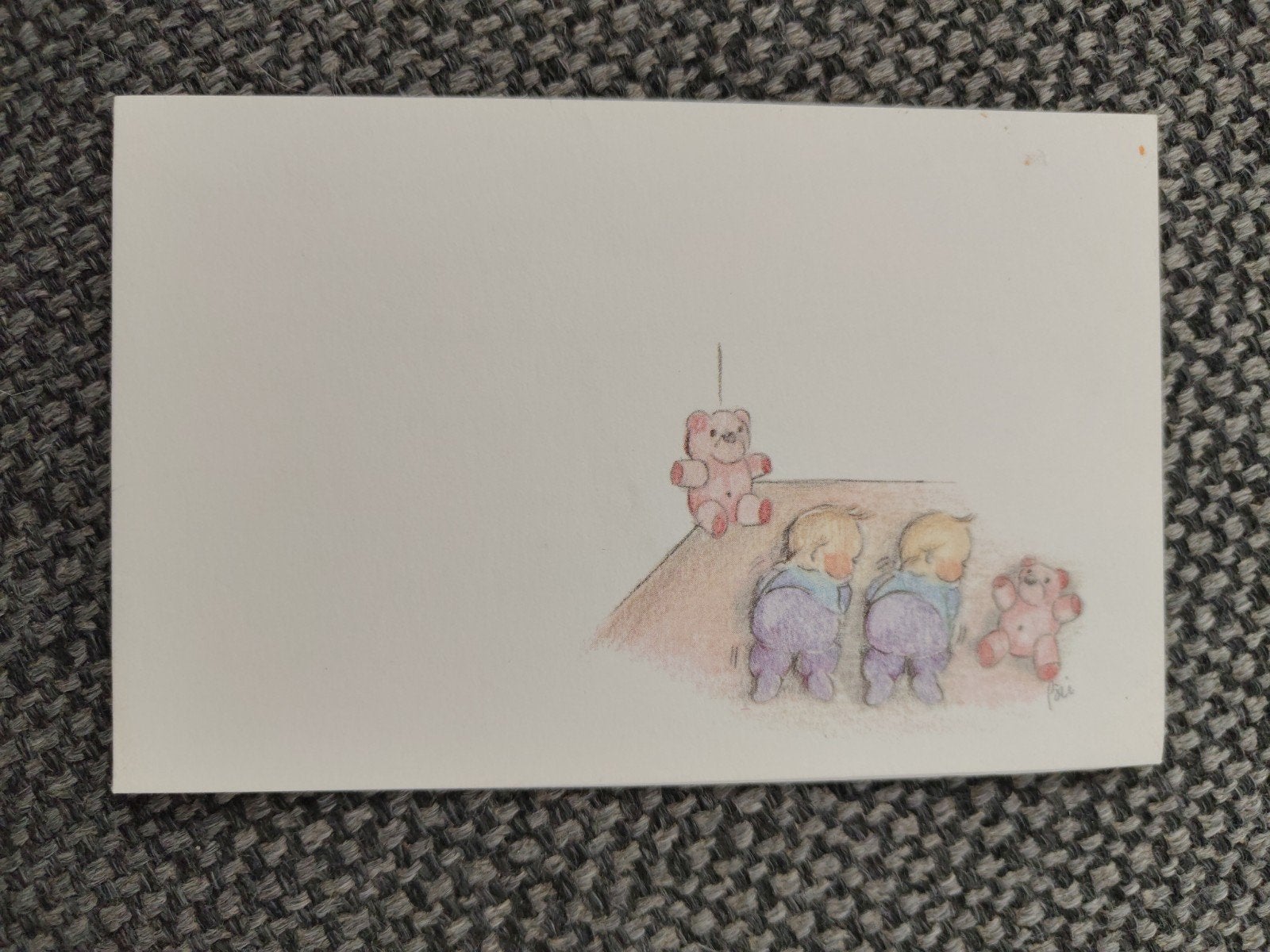 Tweeling, Ophalen of Verzenden, 1990 tot 2000, Geboortekaartje