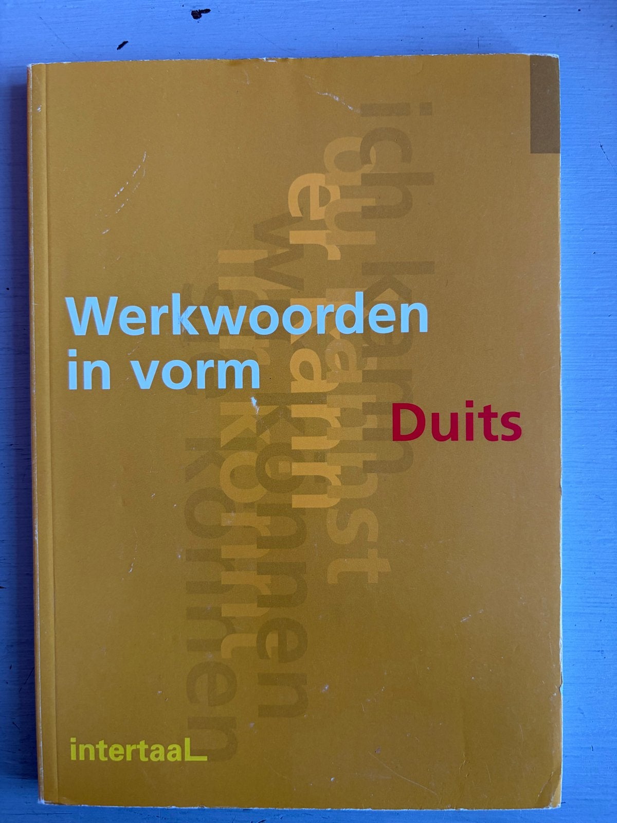 Werkwoorden in vorm: Duits - Handig leer- en naslagwerk, Ophalen of Verzenden, Zo goed als nieuw, Non-fictie