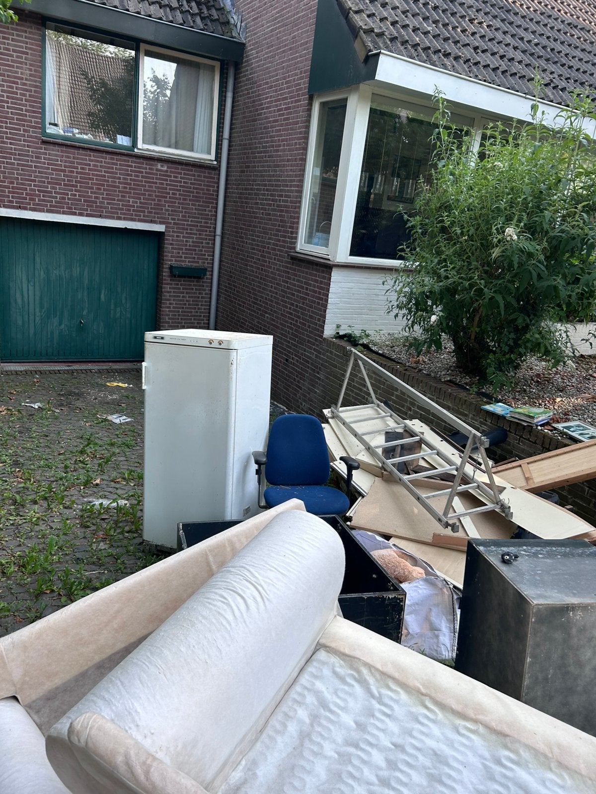 Gratis ophalen - Hout en oud ijzer en diverse, Ophalen, Gebruikt, Overige typen