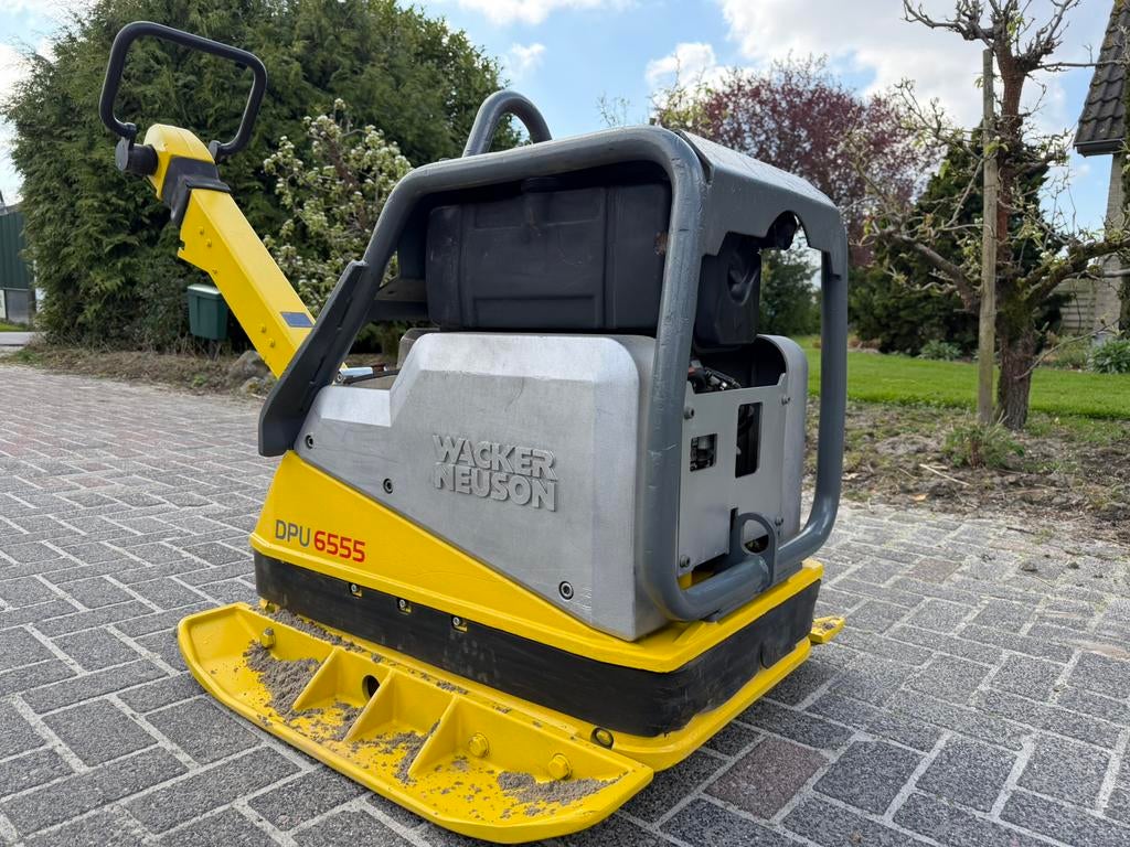 Wacker trilplaat te koop DPU 6555 (inruil mogelijk), Ophalen, Gebruikt
