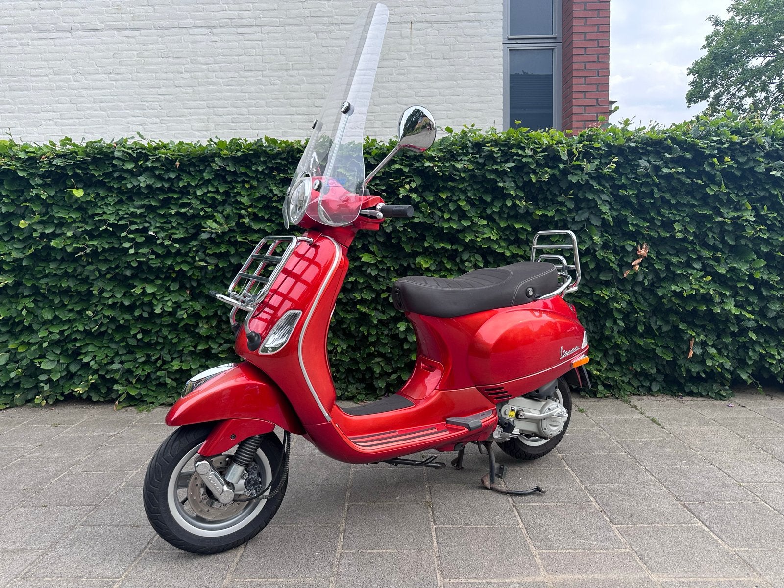 Vespa LX50 Touring 4-takt 2010 - Stijlvolle 25 km/u scooter, Fietsen en Brommers, Scooters | Vespa, Ophalen, Gebruikt, Benzine