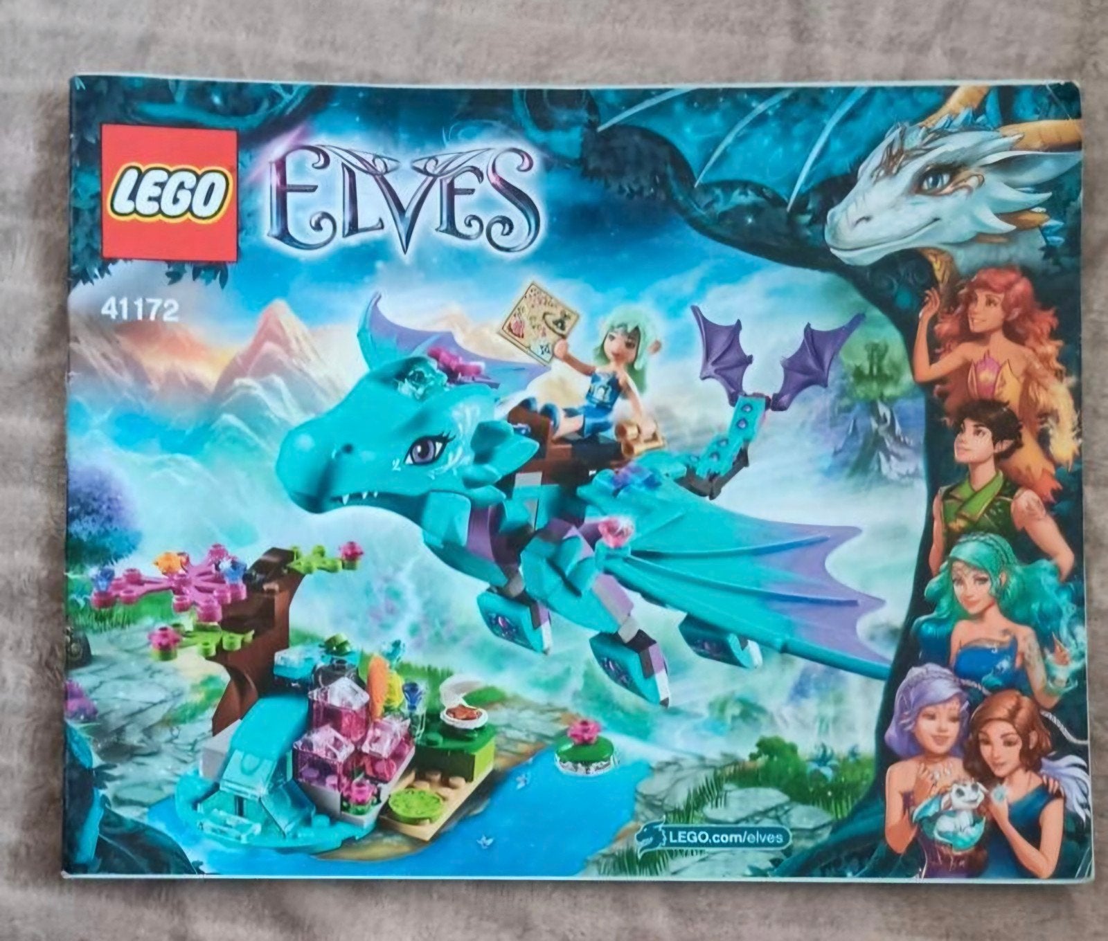 LEGO Elves - Waterdraak Avontuur (41172), Ophalen of Verzenden, Zo goed als nieuw