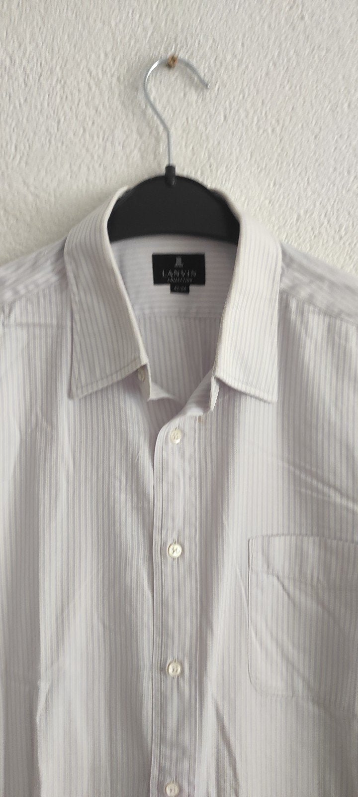 Lanvin Collection overhemd - Halswijdte 42 (L), Wit, Ophalen of Verzenden, Halswijdte 41/42 (L), Lanvin Collection