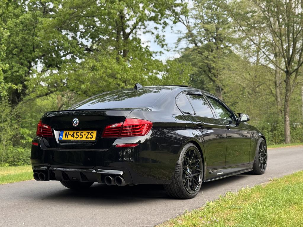 BMW 5 Serie 535xi M Sport (bj 2014, automaat), Euro 5, Gebruikt, Zwart, Zwart