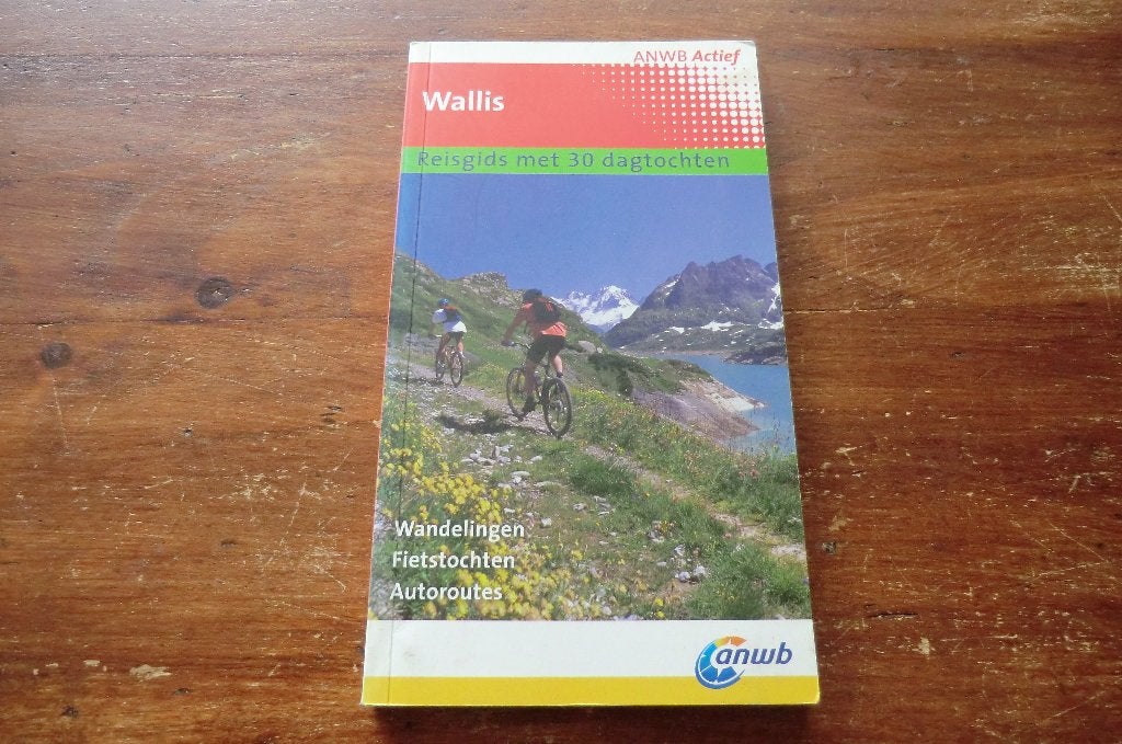 reisgids - Wallis - anwb actief (2008) / Zwitserland, Genève, Europa, Ophalen of Verzenden, Zo goed als nieuw, Reisgids of -boek