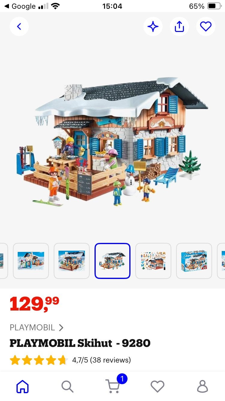Playmobil Sneeuwhuis, Kinderen en Baby's, Ophalen, Zo goed als nieuw