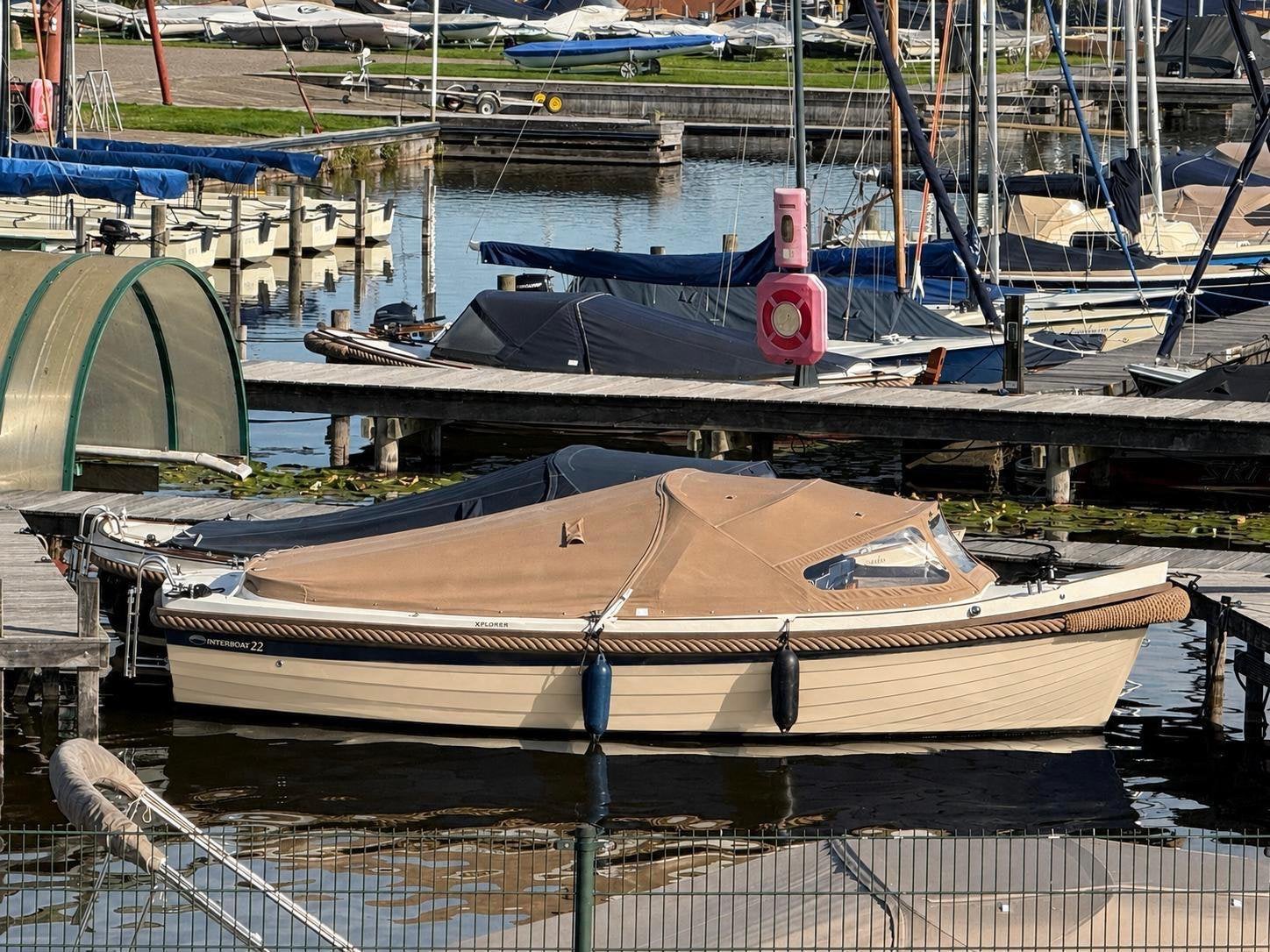 Buiskap met frame voor Interboat 22 xplorer, Watersport en Boten, Ophalen