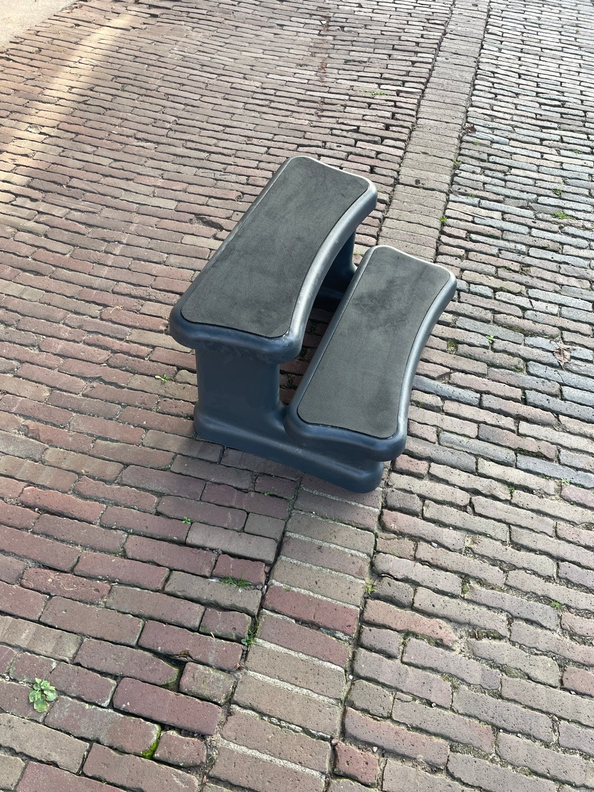 Stevige 2-treeds opstap voor spa of zwembad, Auto diversen, Ophalen of Verzenden