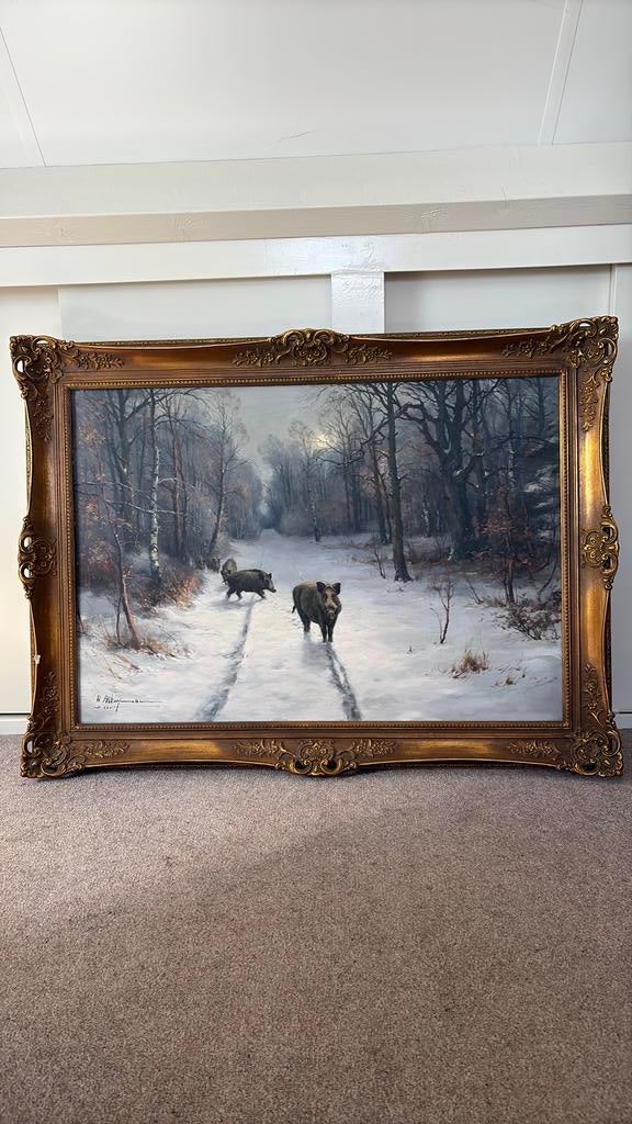 Jacht schilderij, Antiek en Kunst, Kunst | Schilderijen | Klassiek, Ophalen
