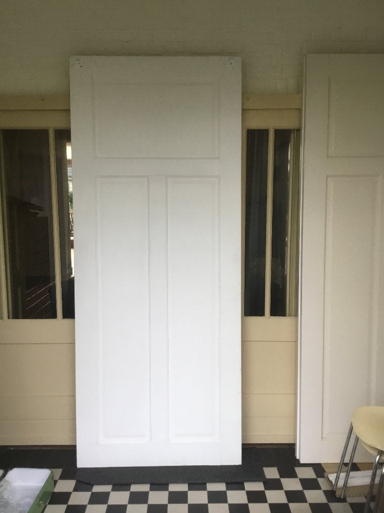 Paneeldeuren  226,5 cm hoog en 93,2 cm breed  3 stuks, Ophalen, Gebruikt, Binnendeur, 200 tot 215 cm