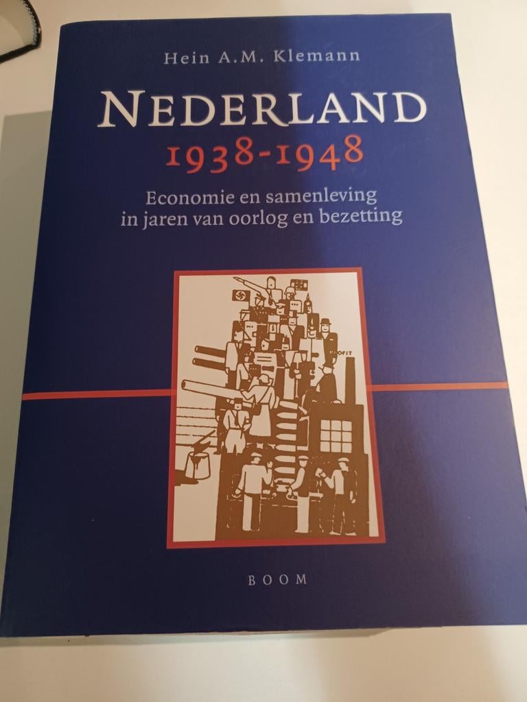 H.A.M. Klemann - Nederland 1938-1948, Ophalen of Verzenden, Zo goed als nieuw, H.A.M. Klemann