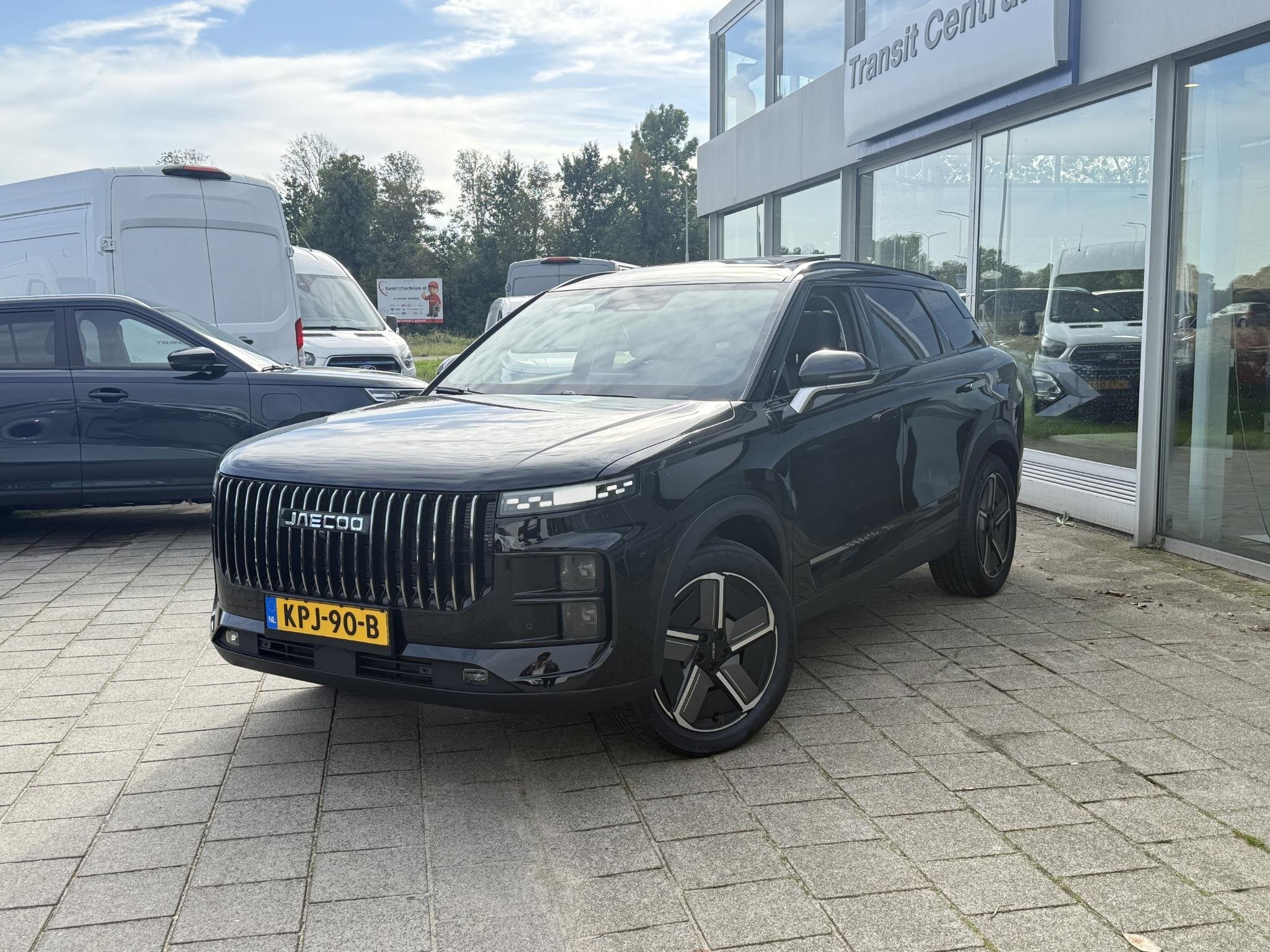 Jaecoo 7 1.5 TGDI SHS-P Exclusive inclusief trekhaak, Auto's, Gebruikt, Euro 6, 347 pk, Zwart
