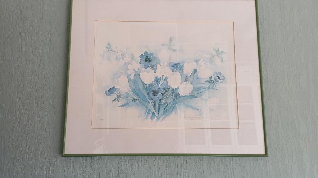 Alie Kruse-Kolk schilderij, gesigneerd, Ophalen