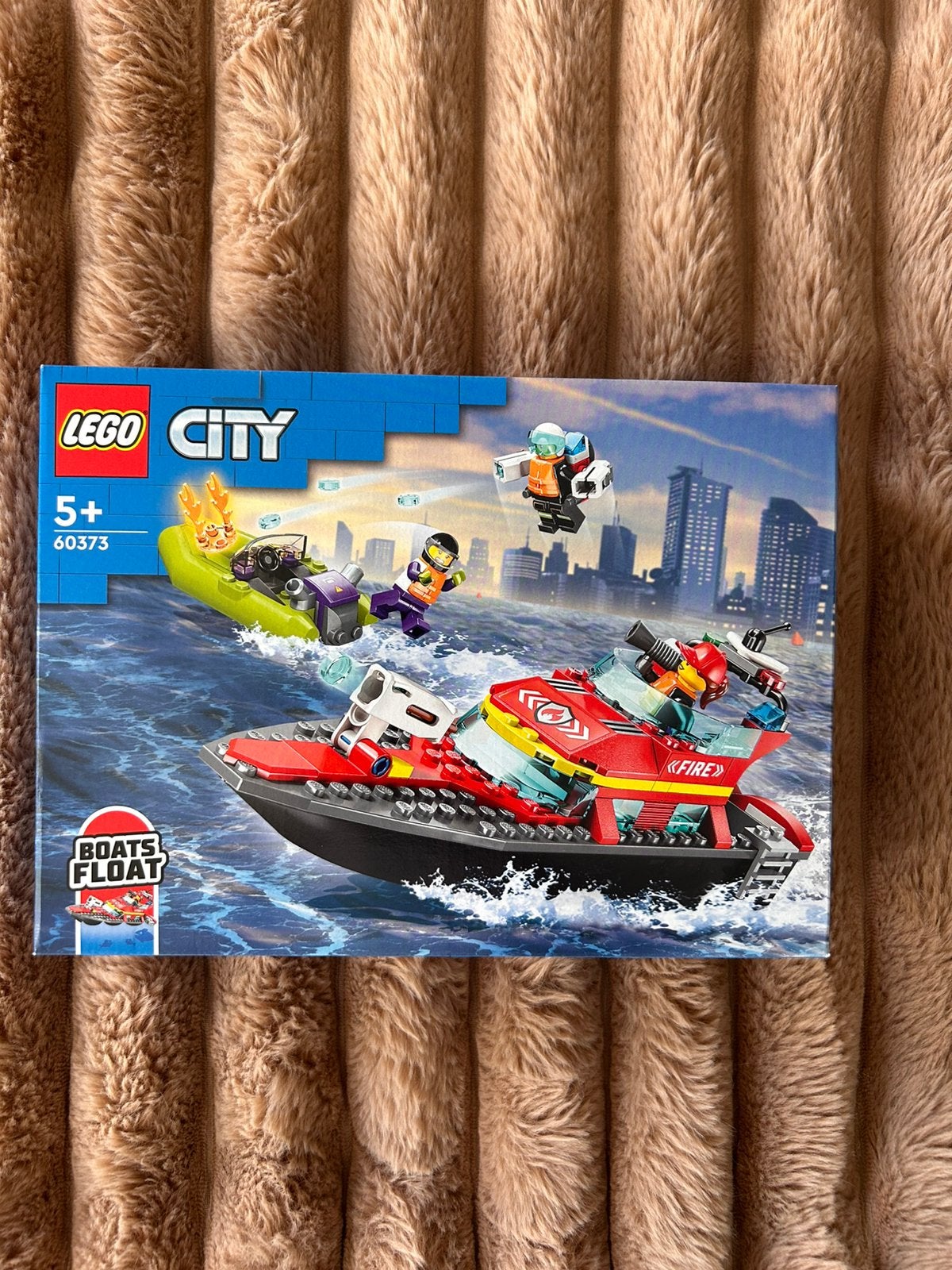 LEGO City brandweer reddingsboot, City, Lego, Nieuw, Complete set