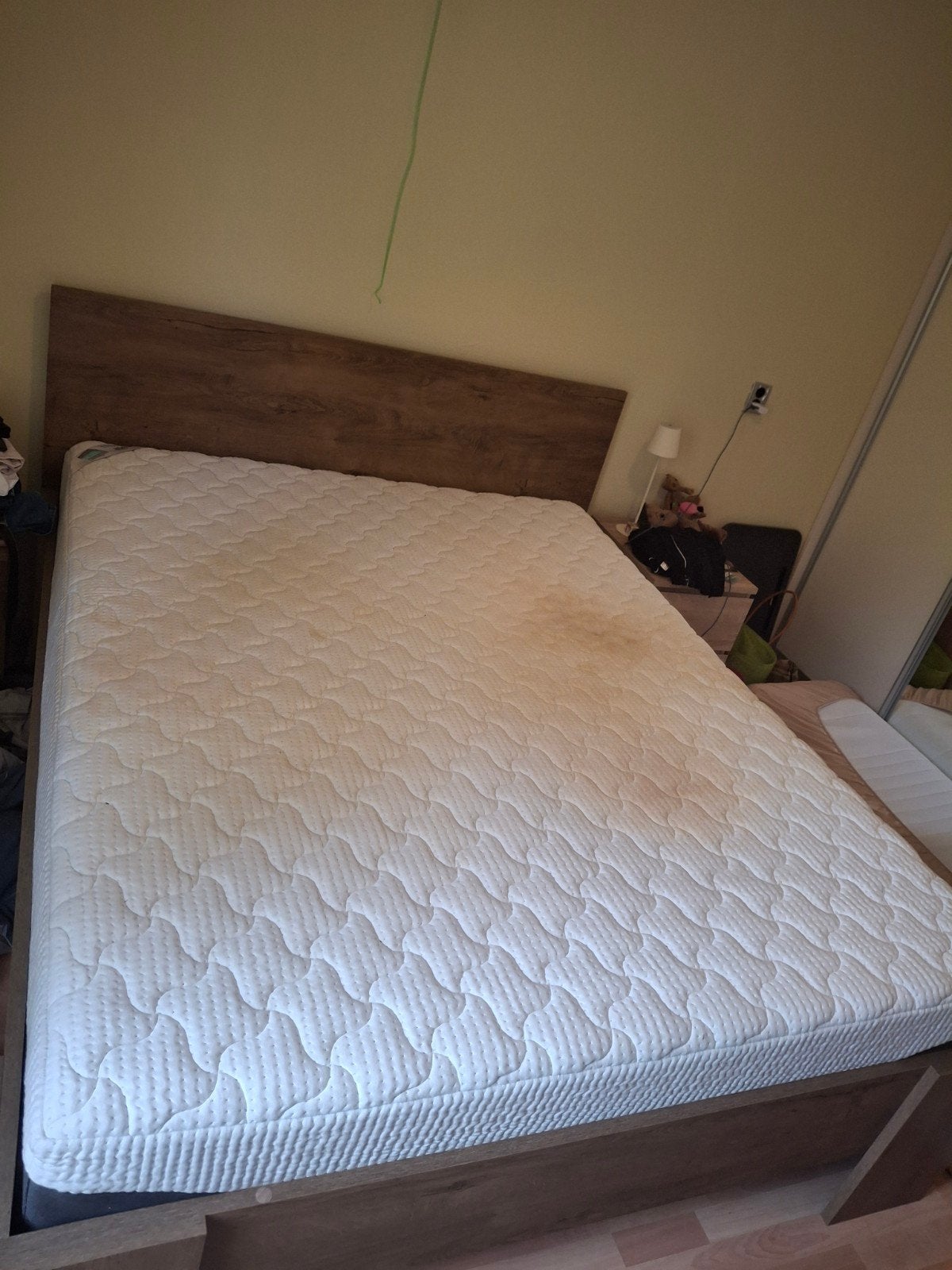 Gratis op te halen, matras wellpur jysk 160x200 (2021), Ophalen, Gebruikt, Tweepersoons, Matras