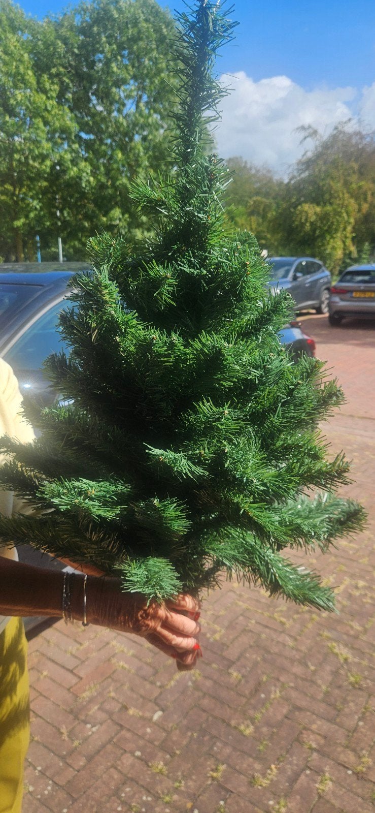 kunst kerstboom, Diversen, Kerst, Ophalen, Gebruikt