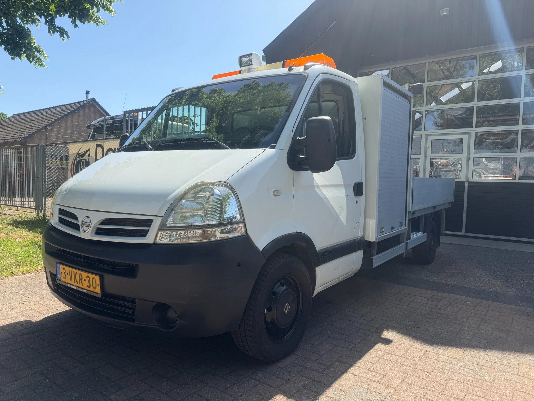 Nissan Interstar 2.5 dCi|2010|A/C| Euro 5 Palfinger PC2300A|, Overige merken, Euro 5, Achterwielaandrijving, Wit