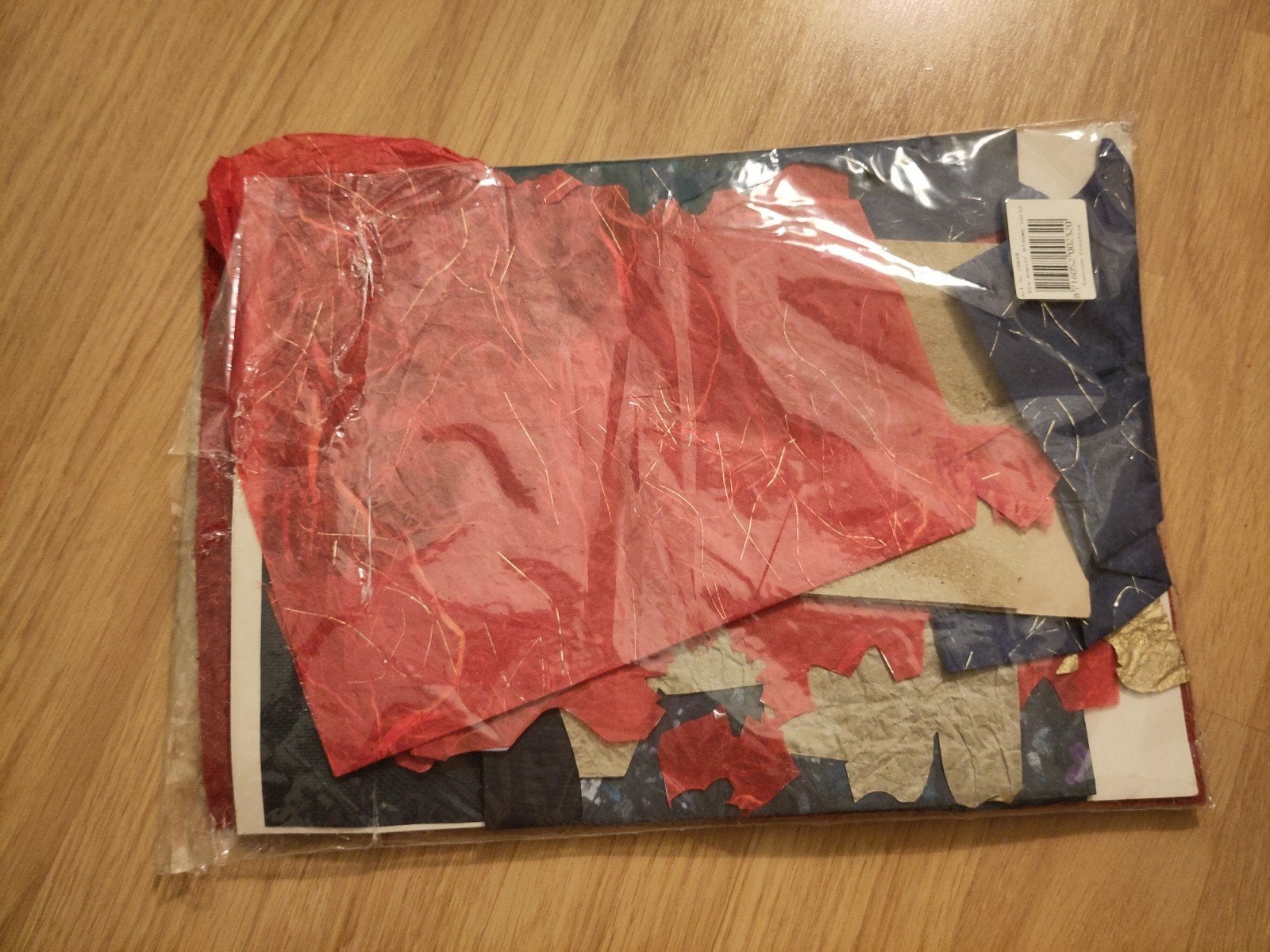 Geschept papier, Ophalen