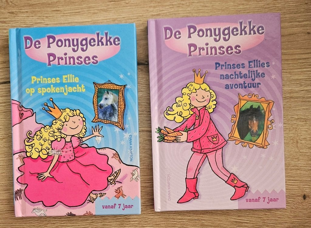 2x Diana Kimpton - De ponygekke prinses, Boeken, Gelezen, Fictie algemeen, Diana Klimpton, Ophalen of Verzenden