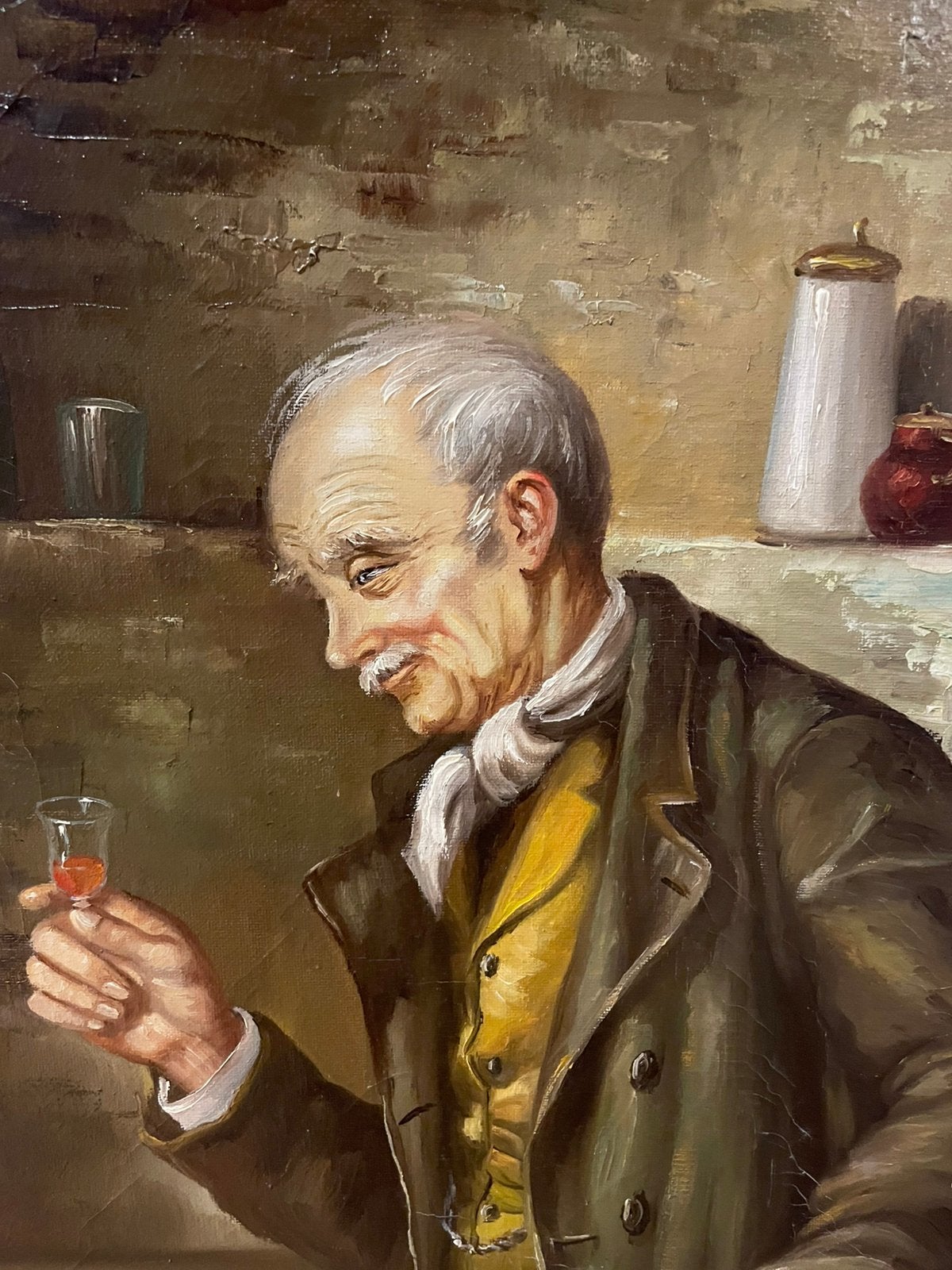 2 Schilderijen met houten lijst, Antiek en Kunst, Kunst | Schilderijen | Klassiek, Ophalen