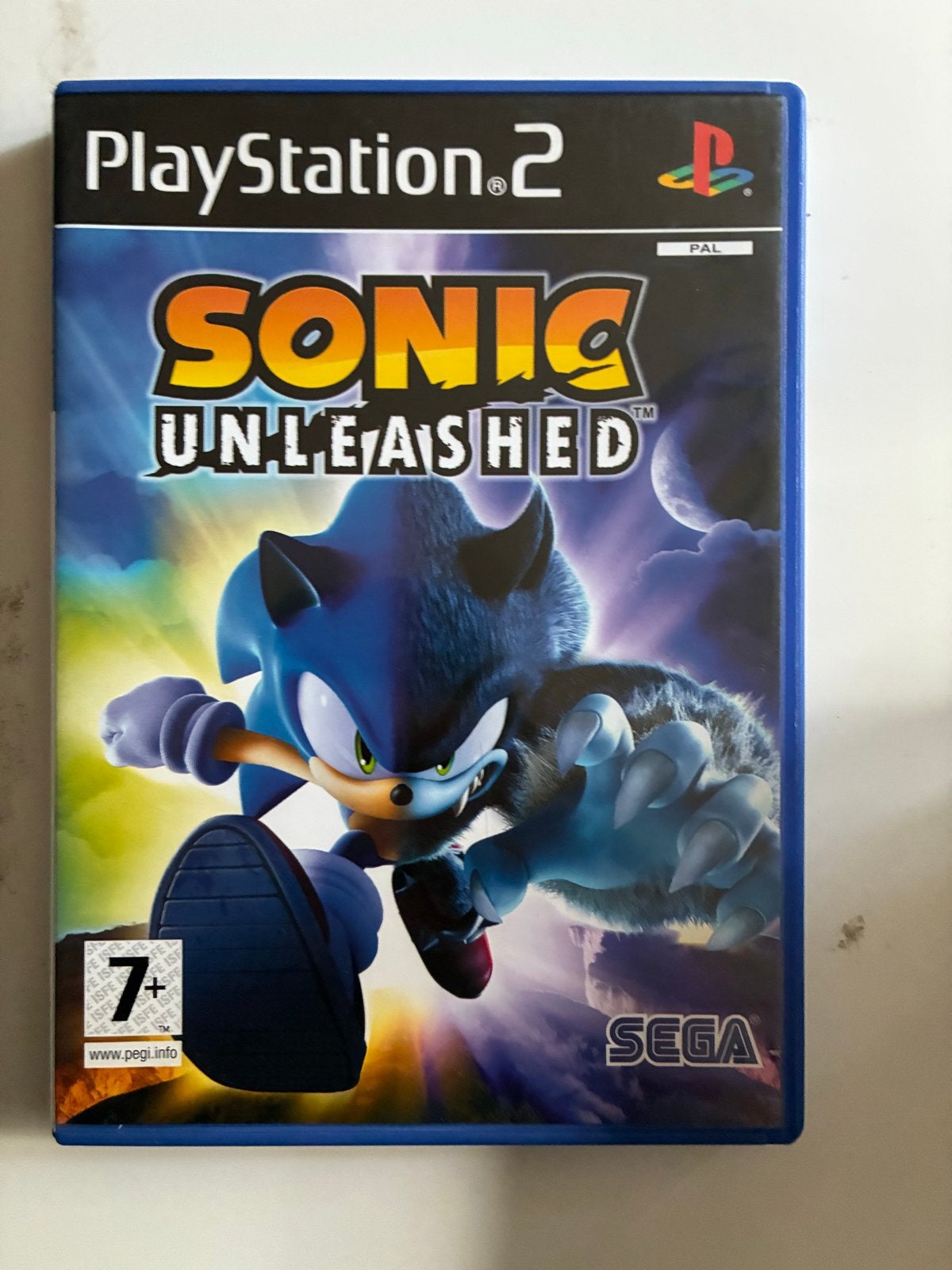Sonic Unleashed - PlayStation 2 (PS2) - Zo goed als nieuw, Spelcomputers en Games, Avontuur en Actie, 1 speler, Ophalen of Verzenden